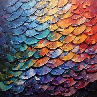 Fish Scale Canvas